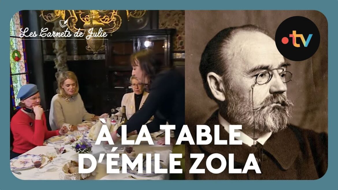 À la table de … Émile Zola – Les Carnets de Julie À la table de ... Émile Zola - Les Carnets de Julie