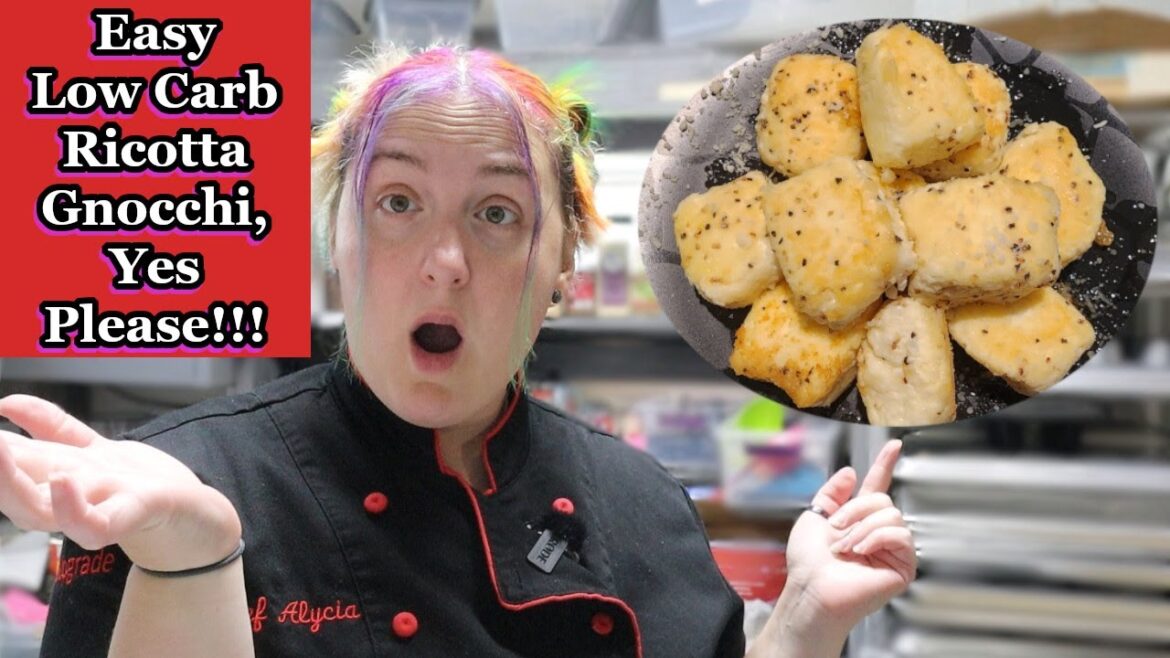 Easy Ricotta Gnocchi Pasta Recipe with Maximum Protein and Minimum Carbs! Easy Ricotta Gnocchi Pasta Recipe with Maximum Protein and Minimum Carbs!