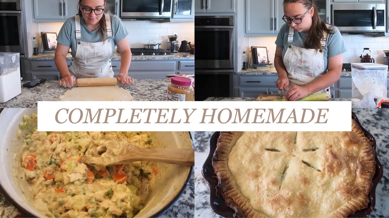 The BEST HOMEMADE CHICKEN POT PIE RECIPE (and crust) I’ve ever had