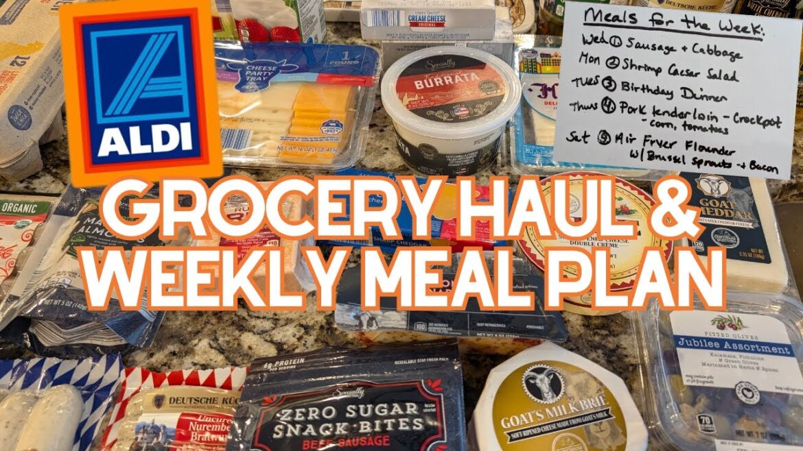 ALDI Grocery Haul & Weekly Menu: Did I Go Over Budget in My Meal Planning? ALDI Grocery Haul & Weekly Menu: Did I Go Over Budget in My Meal Planning?