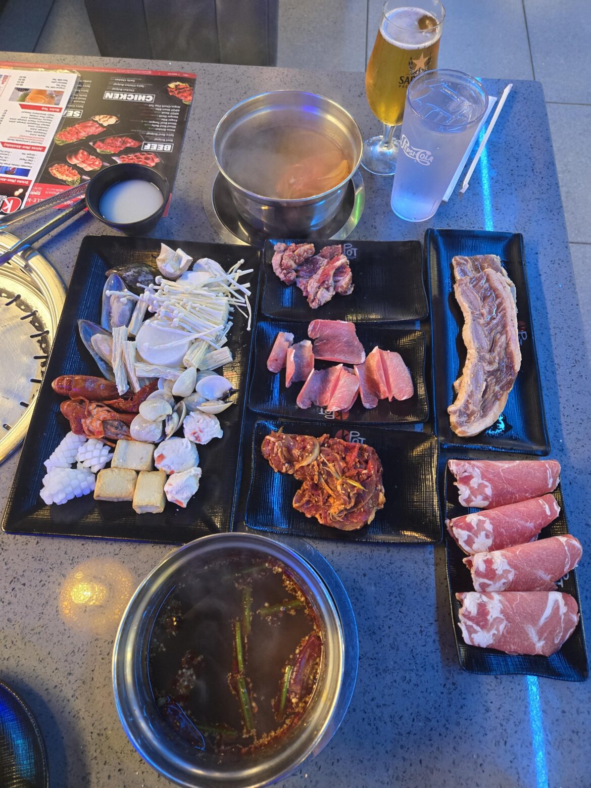 Part 1 of my gf's bday