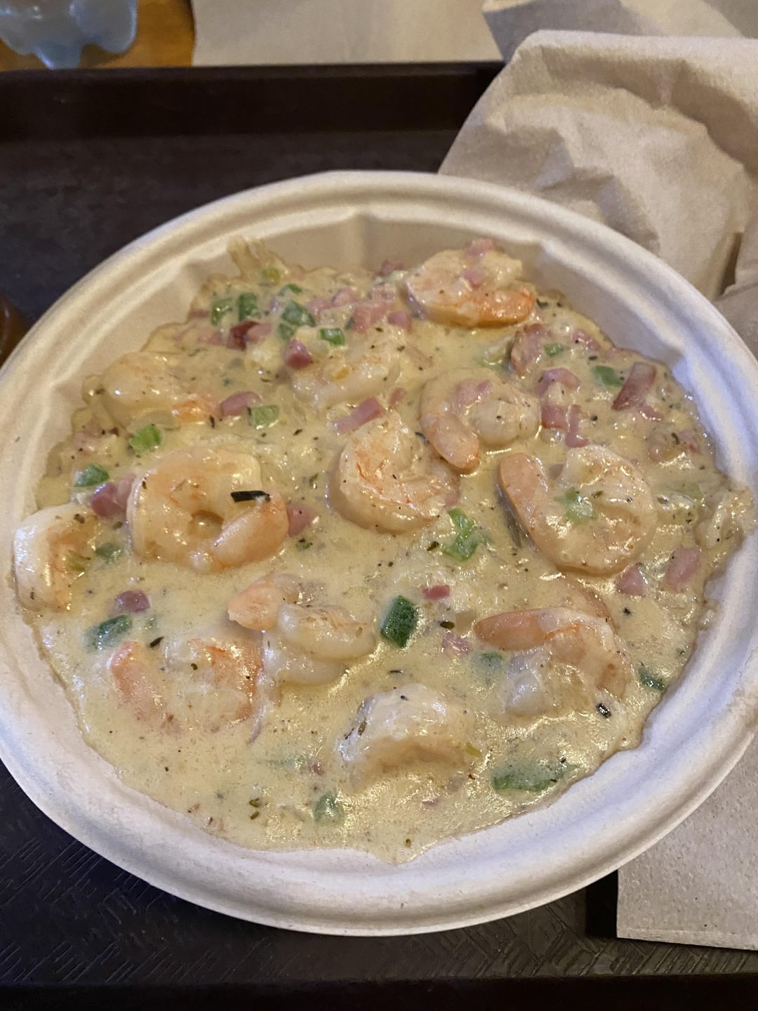 Calories in Disneyworld Port Orleans Shrimp and Grits? Dining and Cooking