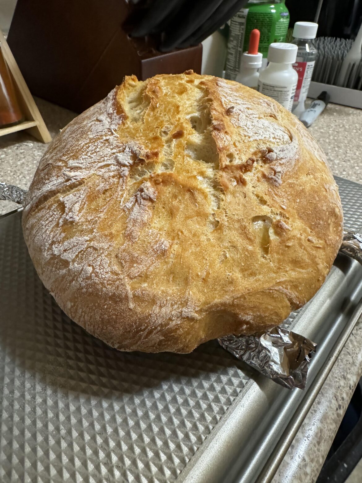 First loaf since my twins came 8 months ago… its a good day
