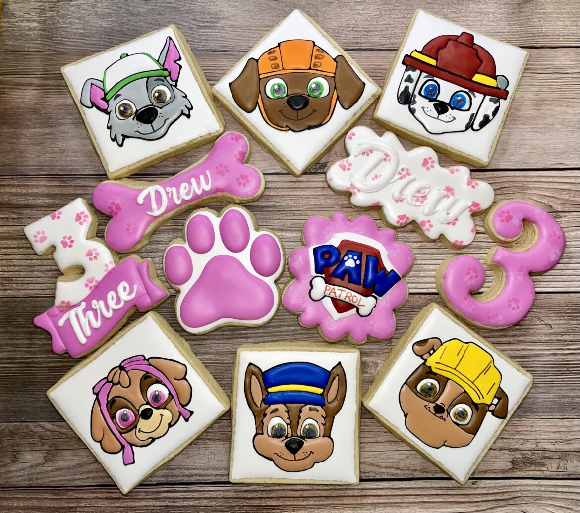 Paw patrol cookies!!