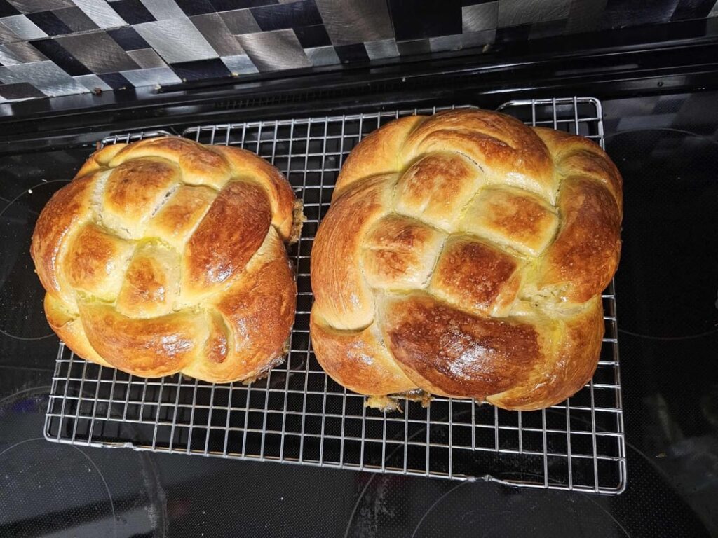 Baked some challah for Shabbos tonight. Enjoy!