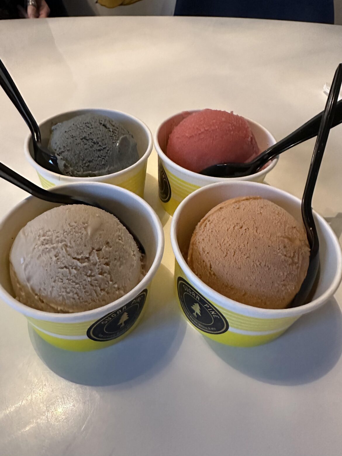 The ice cream at Sugar Pine is surprisingly 🔥