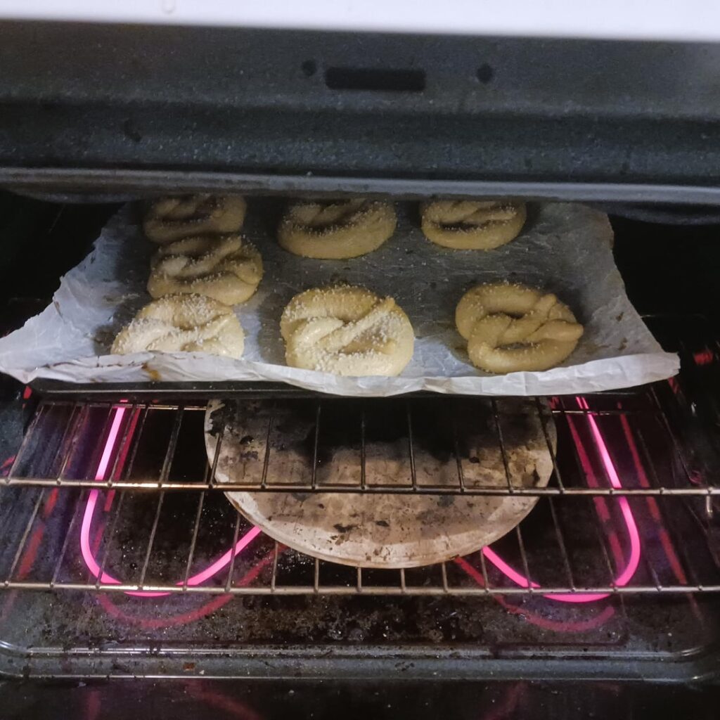 First attempt @ making Soft Pretzels
