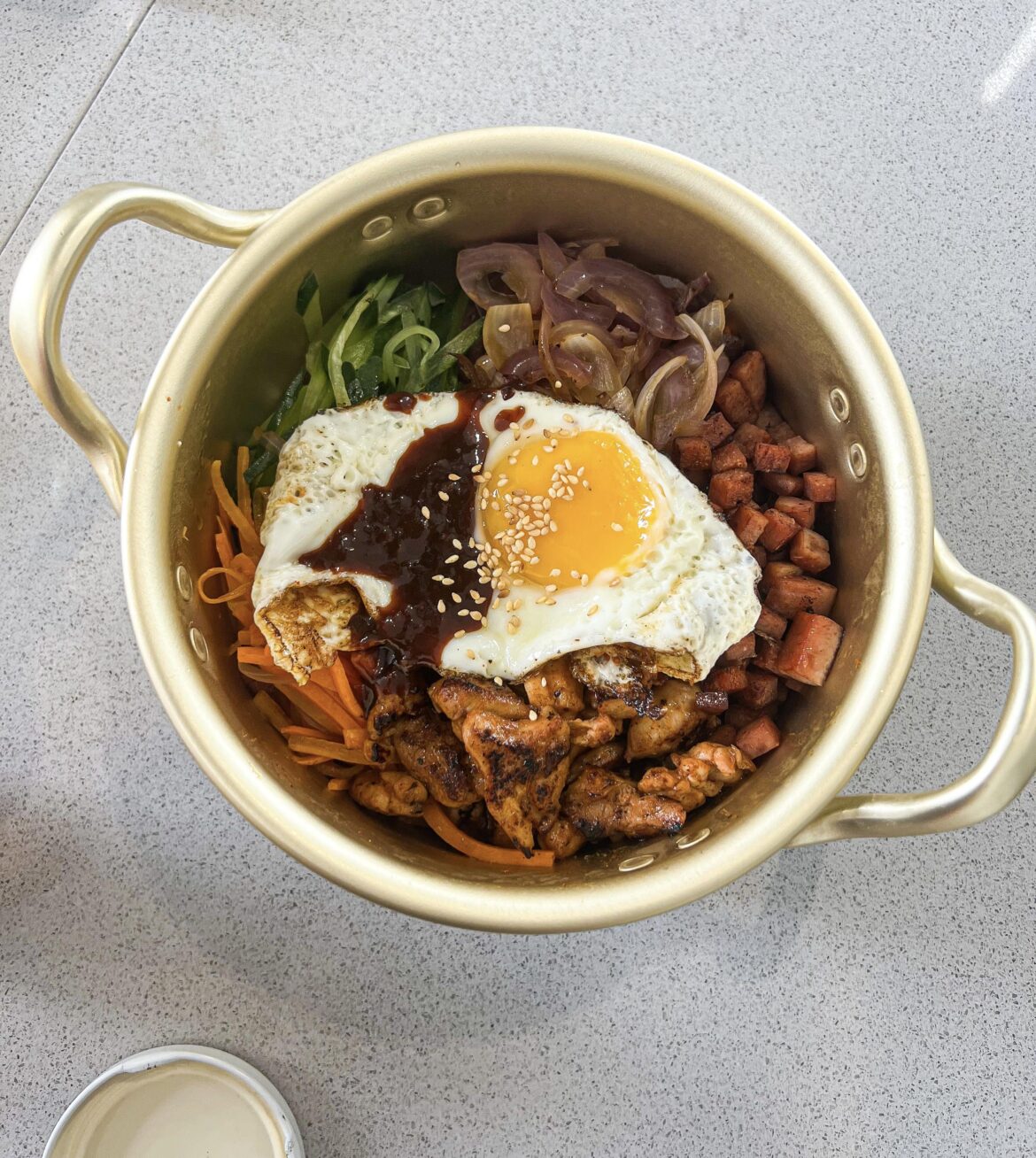 Today's menu - Bibimbap, craving it after watching Reply 1997