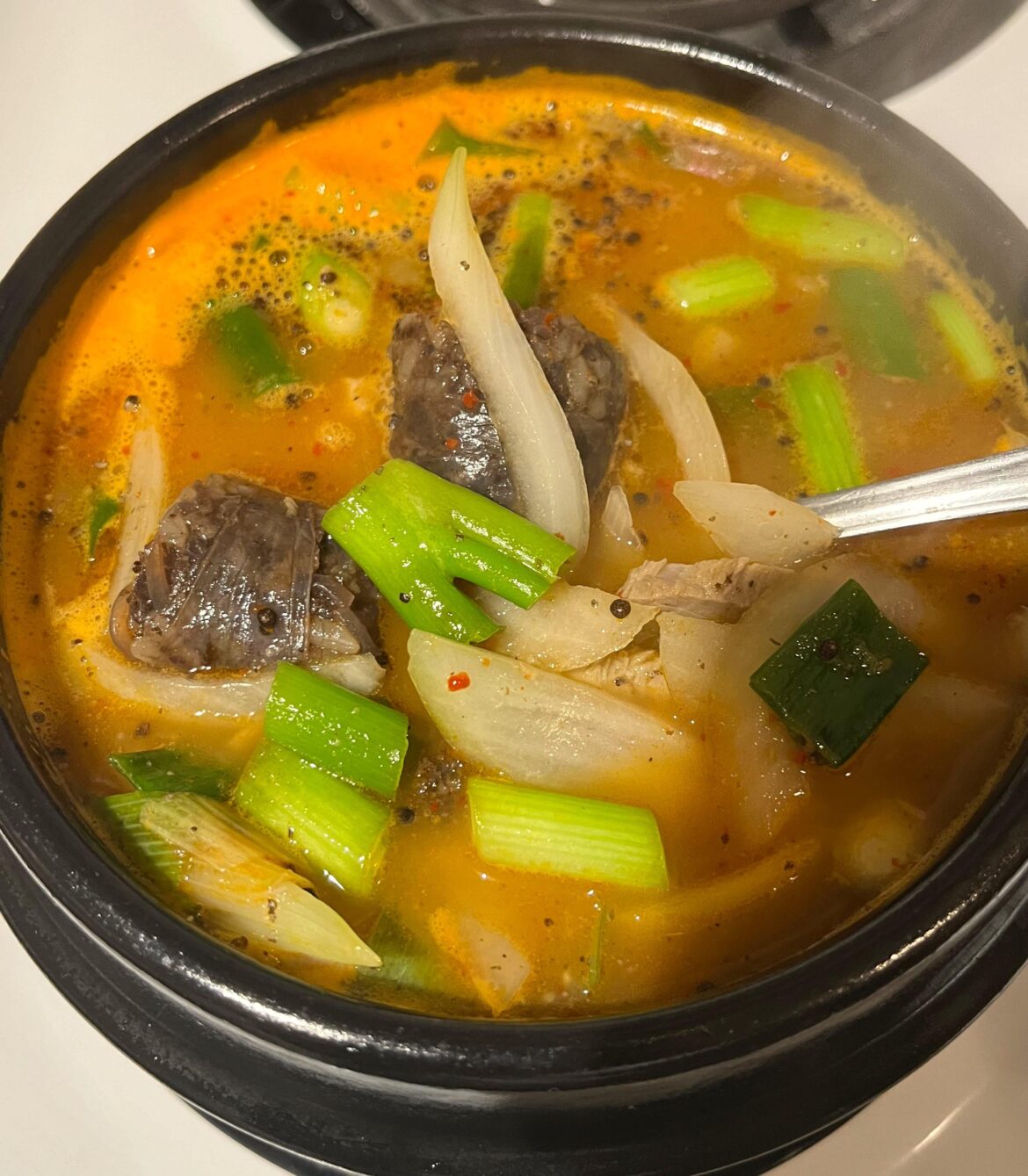 My fave!! Soondaeguk.