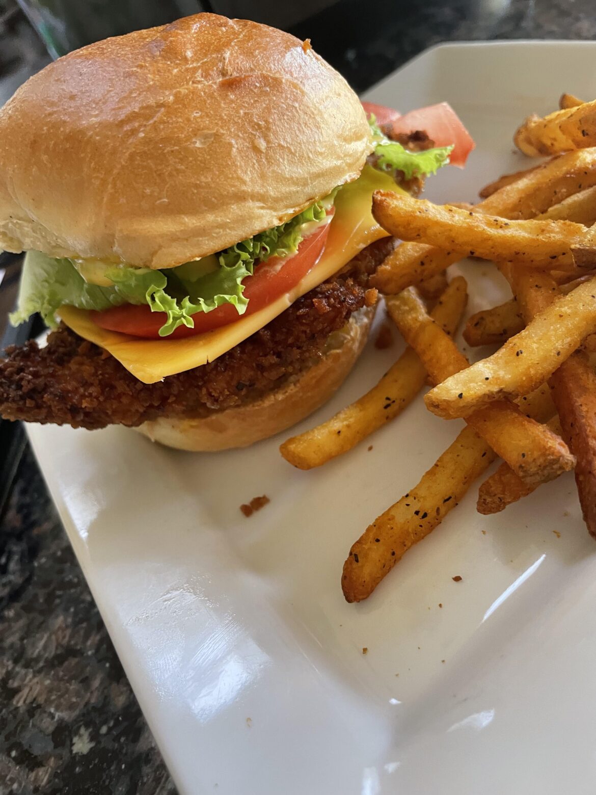 Garlicky Fried Chicken Sandwiches