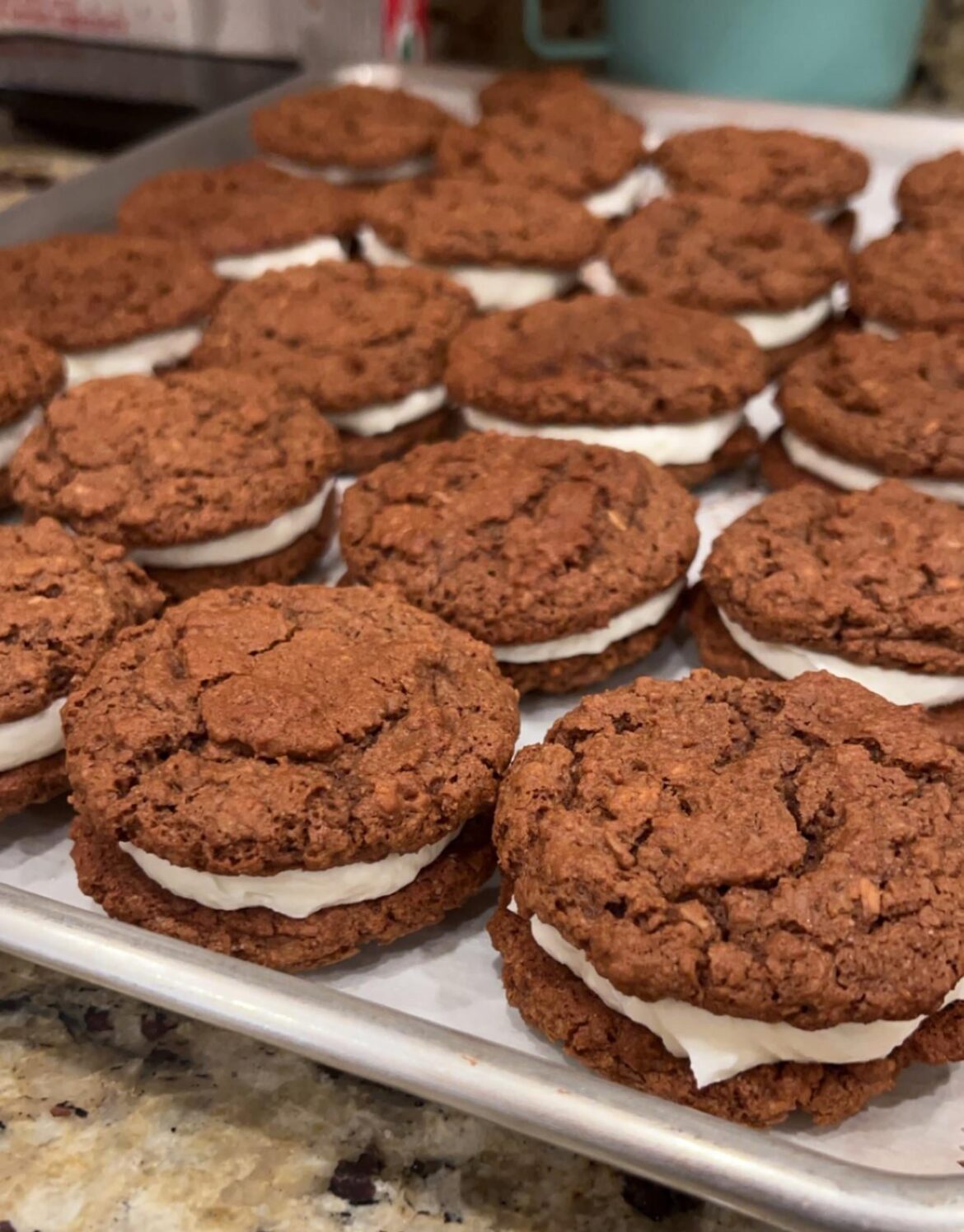 Oatmeal cream pies (gluten free!)