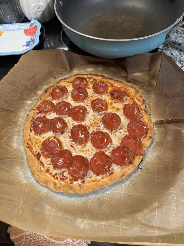 Was Missing Pizza Today, So I Made One For The First Time! Was Missing Pizza Today, So I Made One For The First Time!