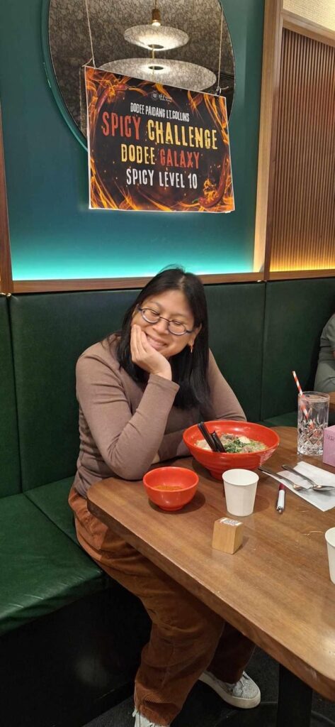 Tried to attempt the spicy challenge at Dodee Paidang Thai restaurant in Melbourne, Australia