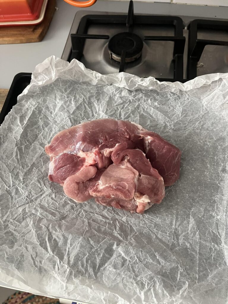 Smoked Pork Shoulder on the kamado