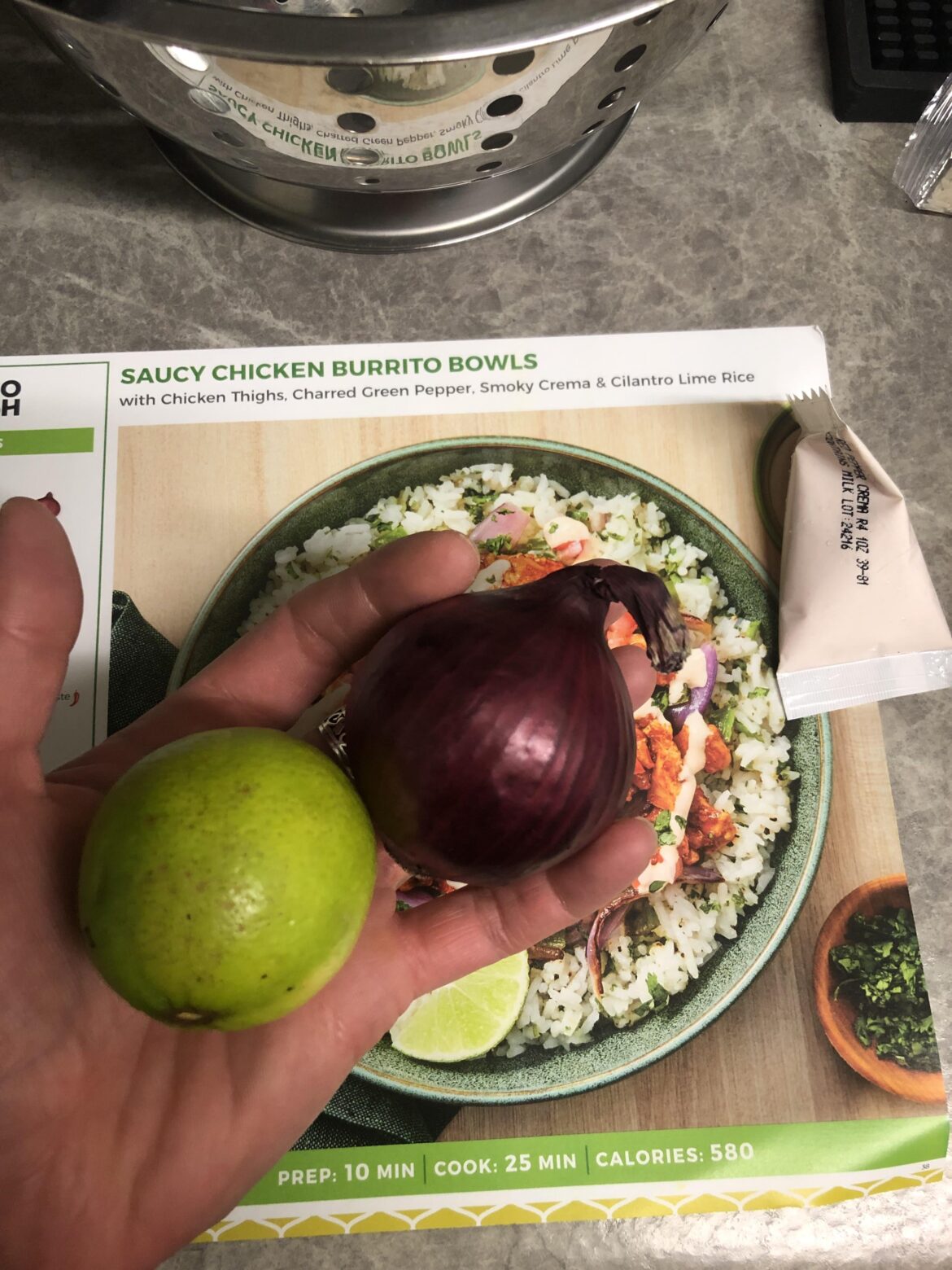 The size of this red onion…