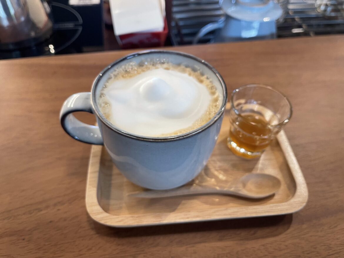 yummy latte in Thailand