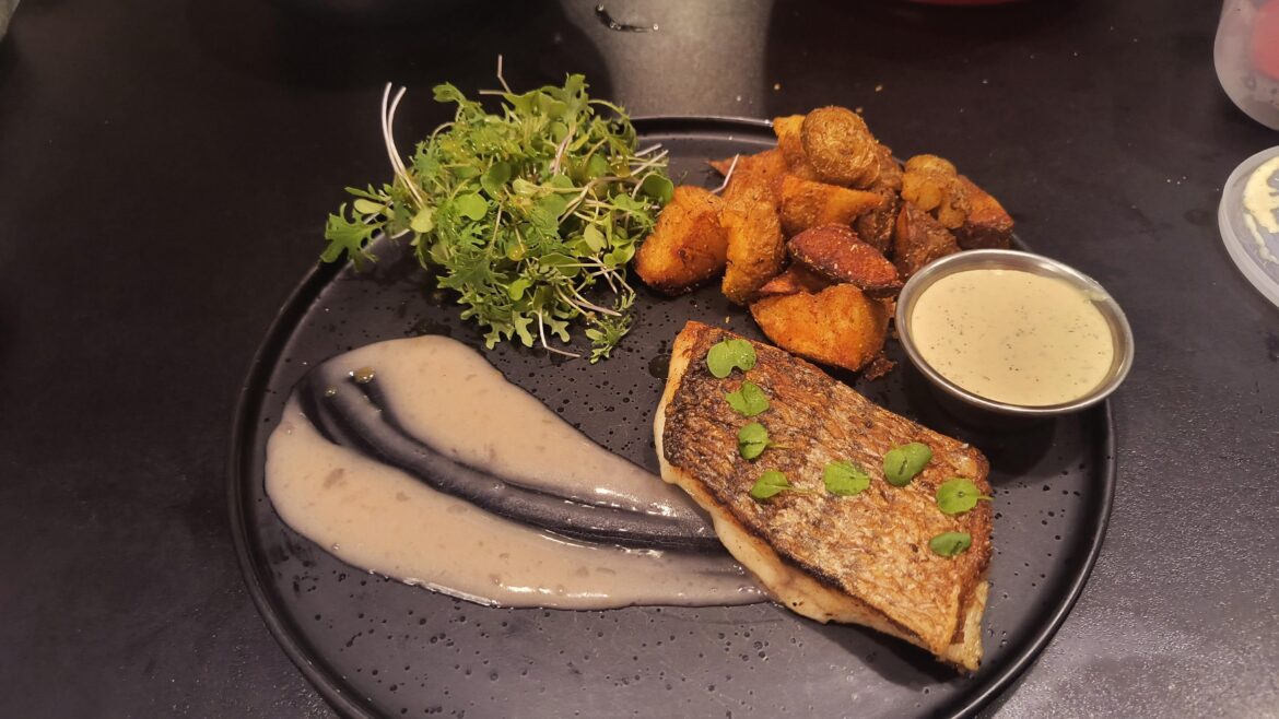 Striped Bass with Rosé Wine Sauce