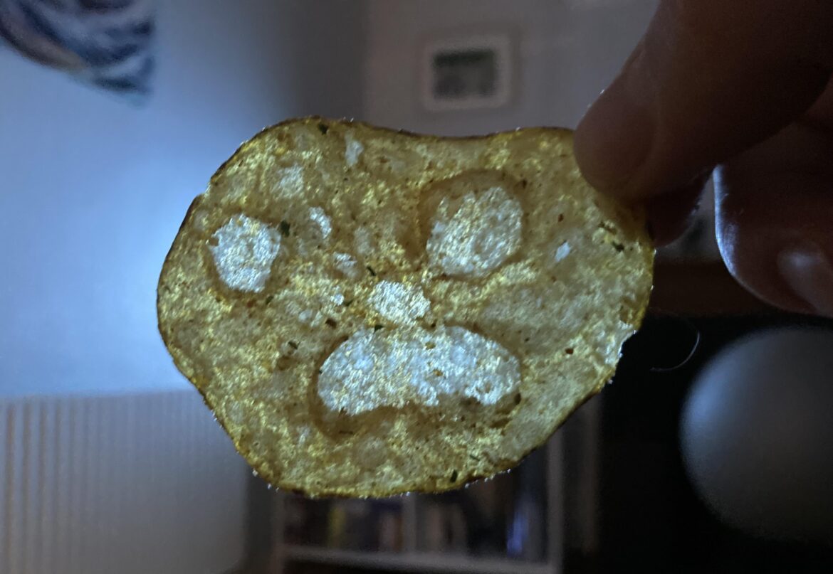 Don’t think this crisp was happy!