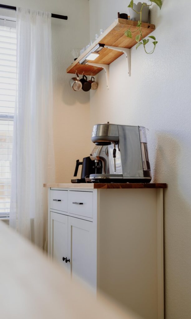 My simple little corner of the dining room