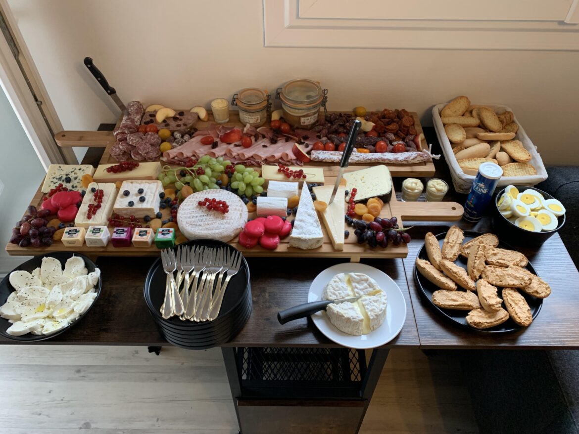 Prepared a double charcuterie/fromages, how did I do ?