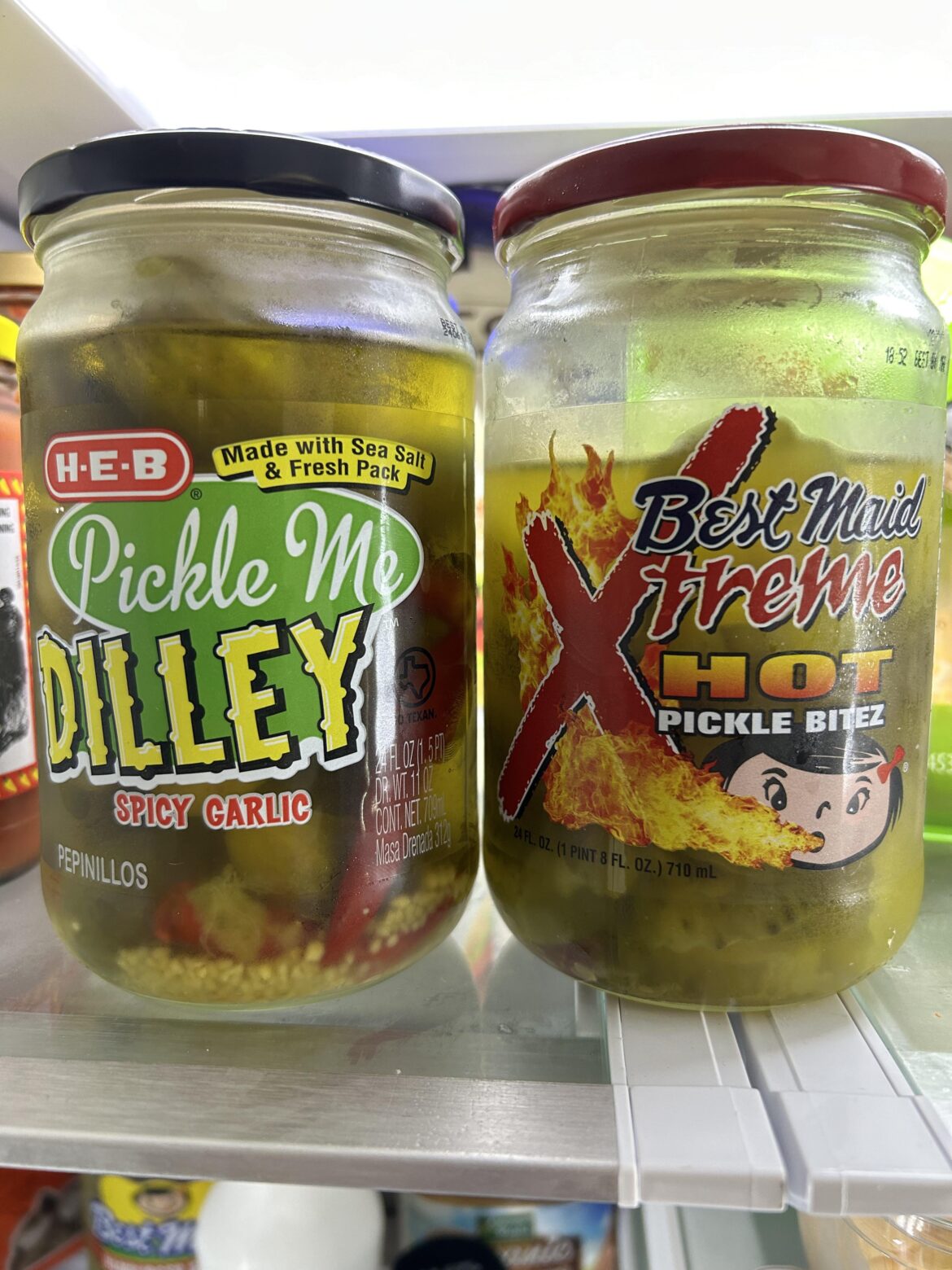 New spicy pickles