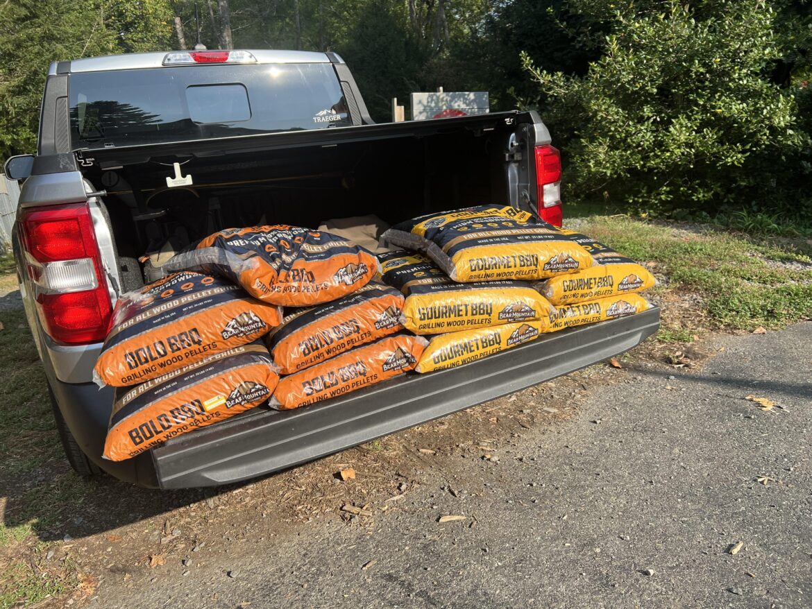 Target had a clearance sale for 3 something per bag!