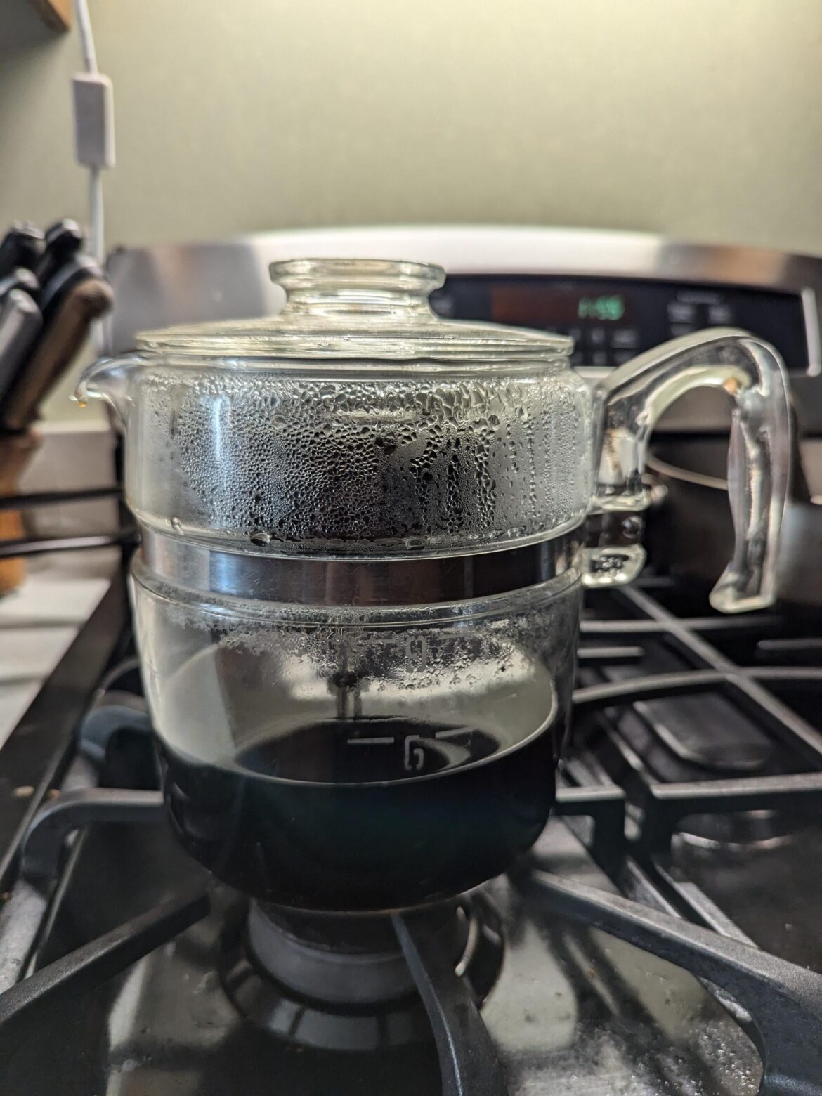This old percolator makes a damn good cup of coffee!