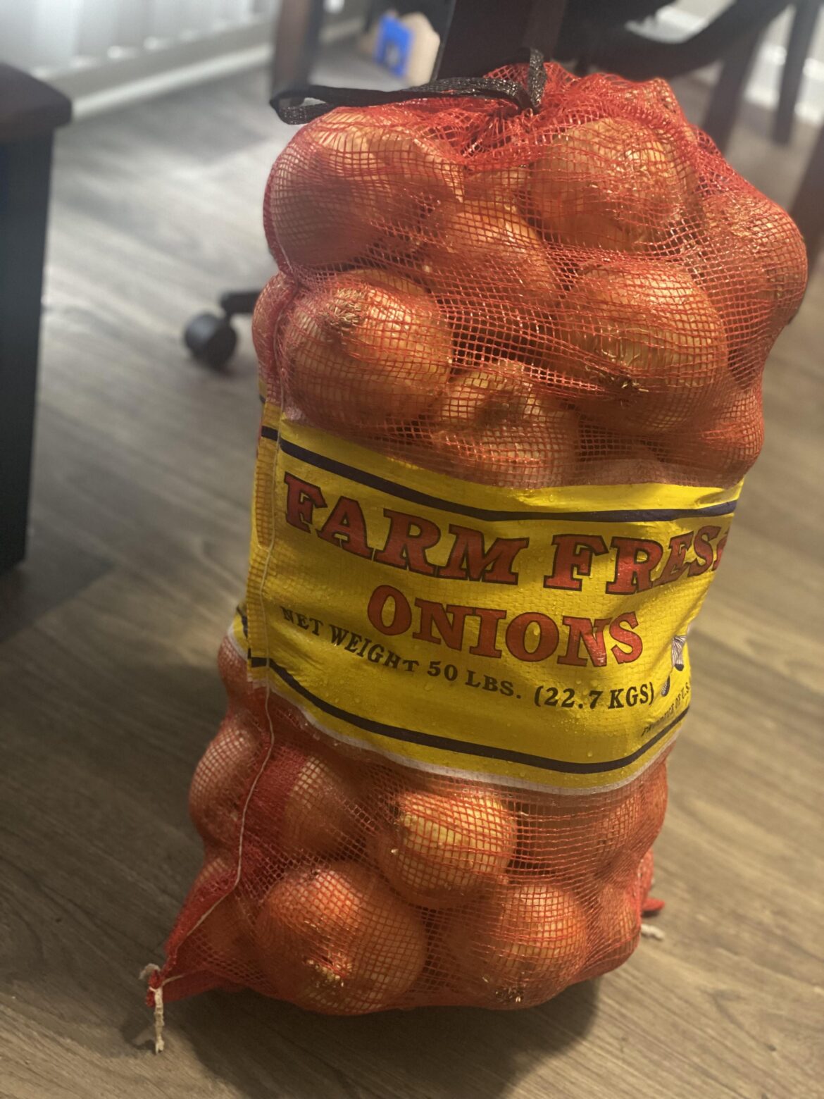 I got this from the food pantry today.