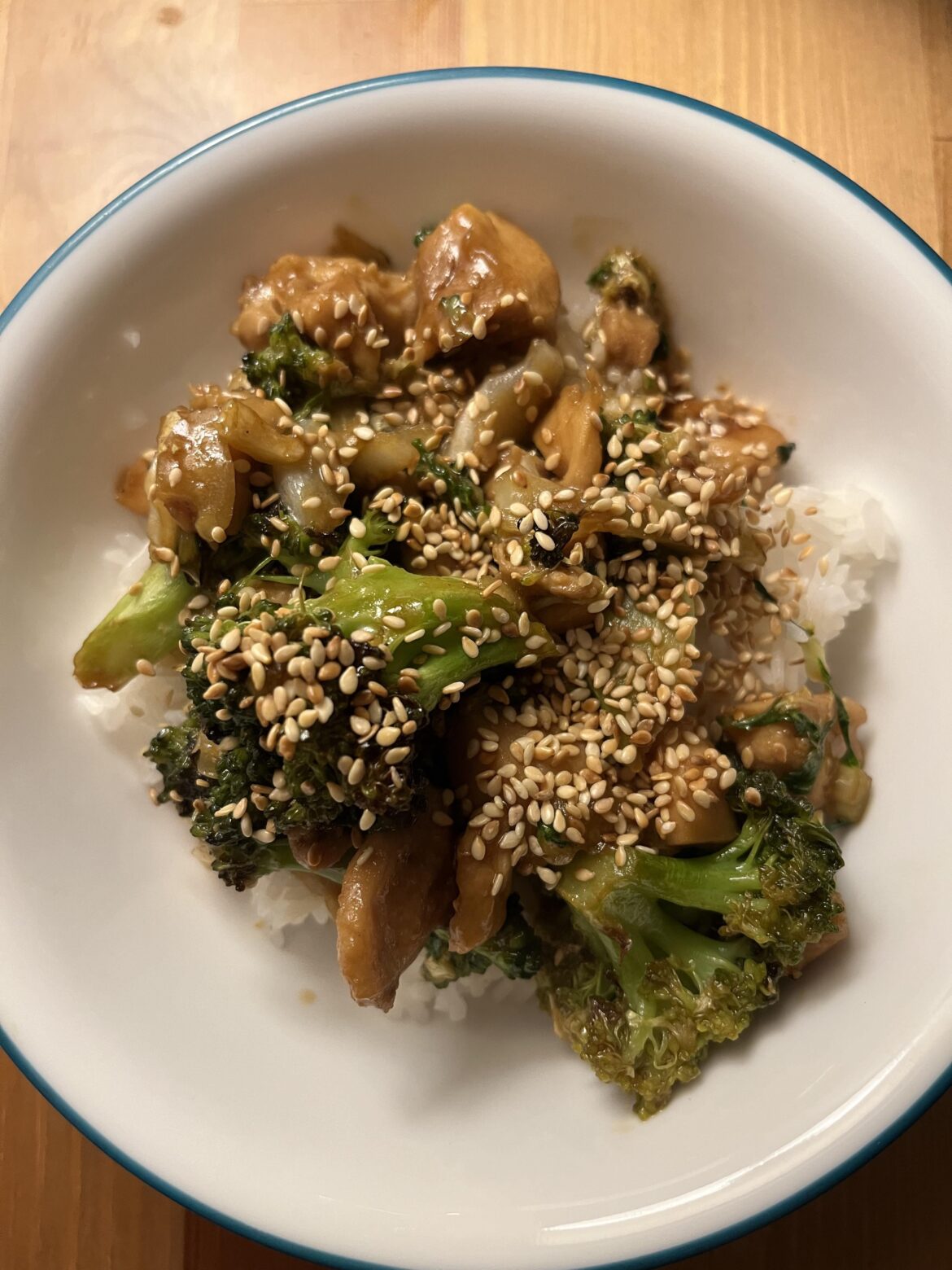 Big Batch Soy-Sesame Chicken & Broccoli