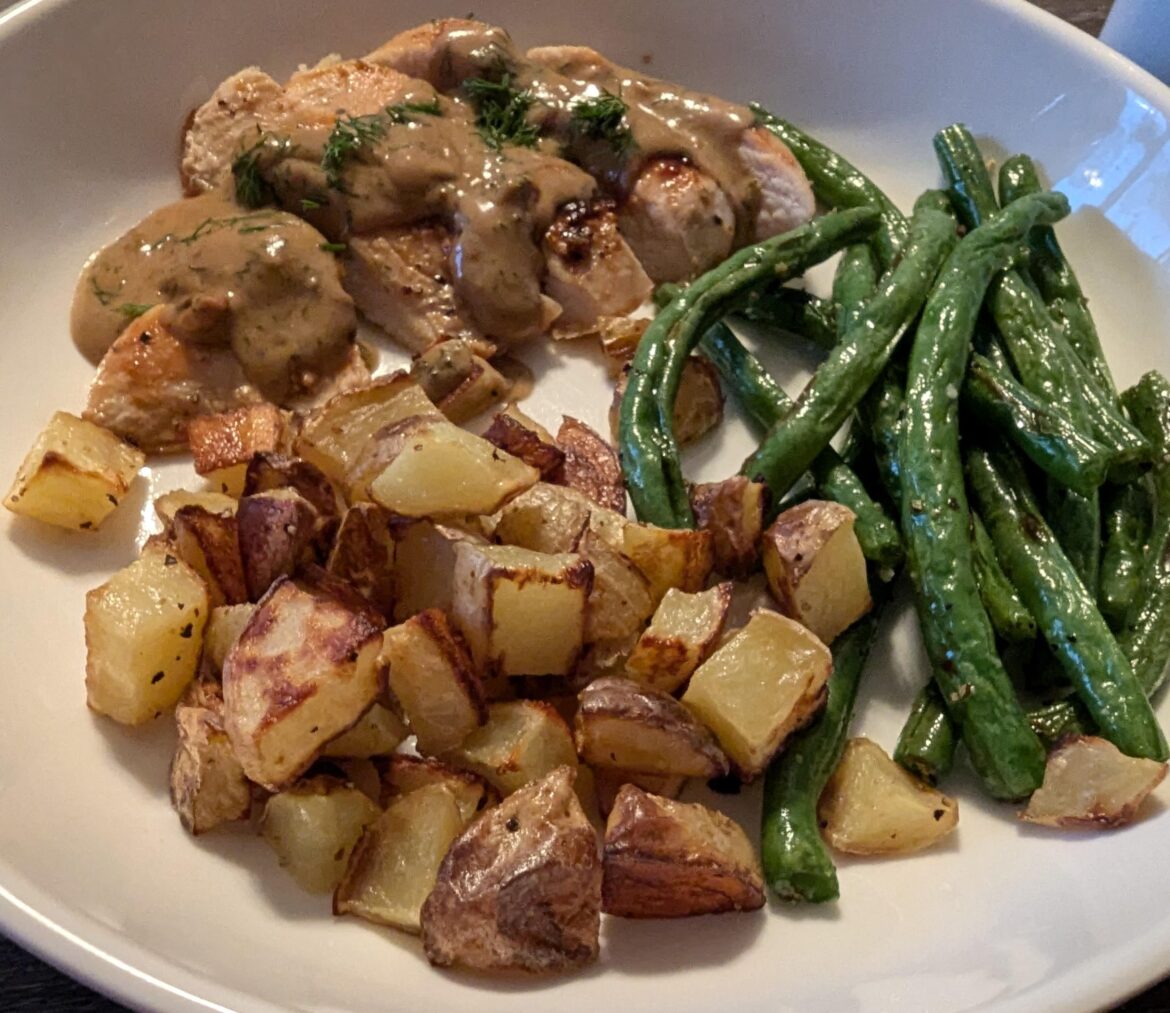Creamy Dijon Dill Chicken