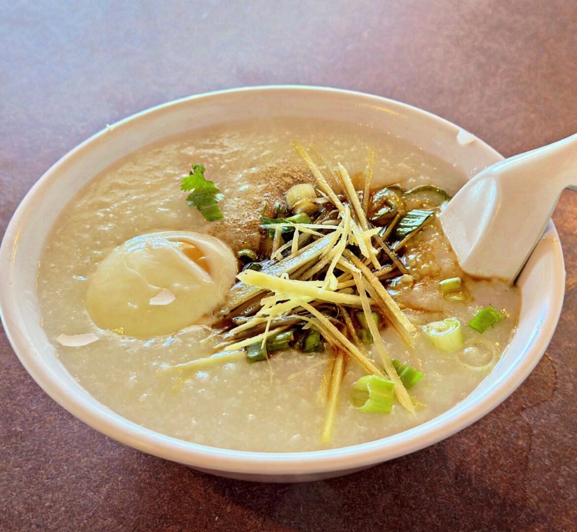 Thai Breakfast Chicken Rice Porridge from Siam Sunset