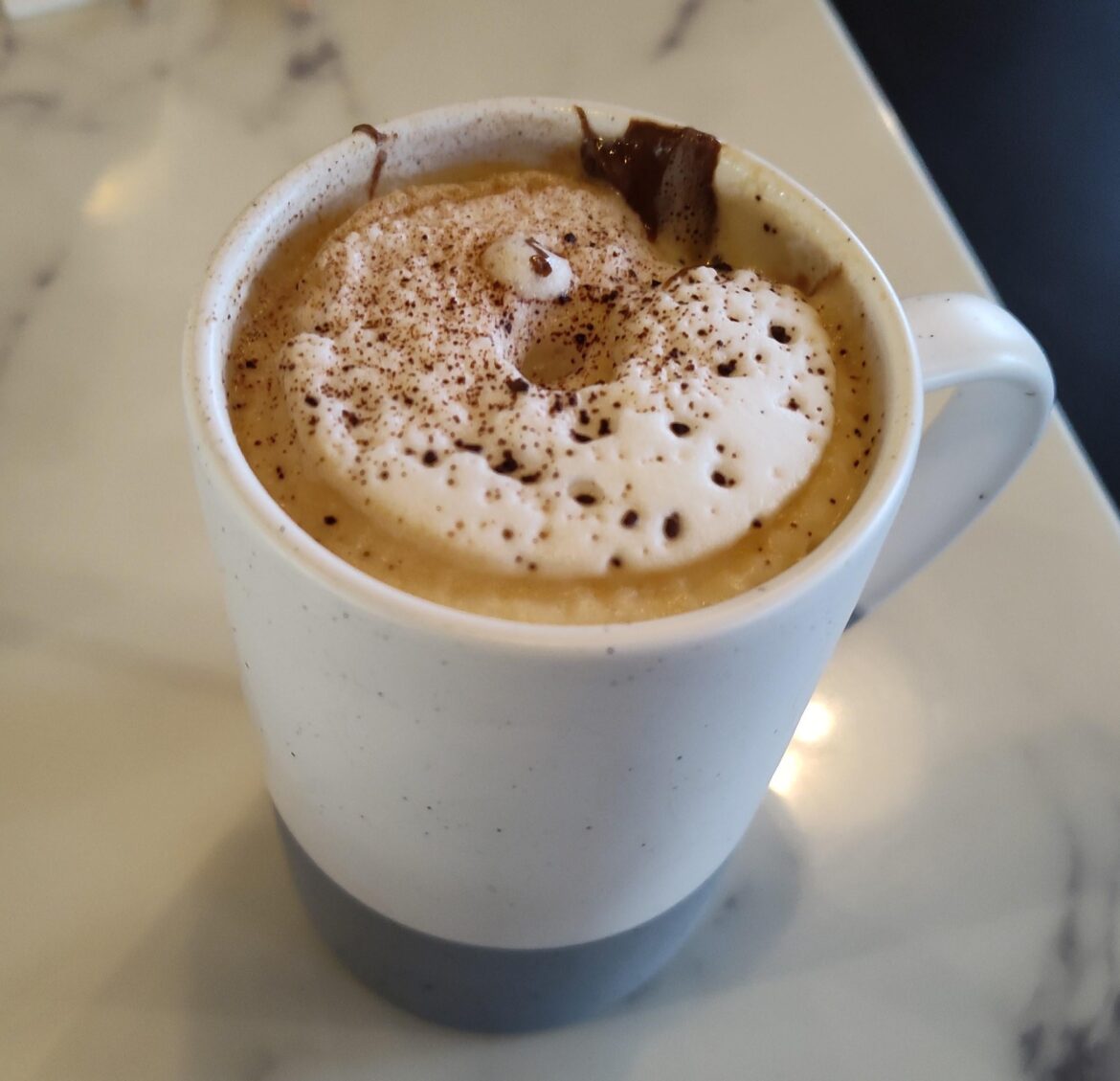 Nutellacchiato for breakfast from Parfait Paris in San Diego