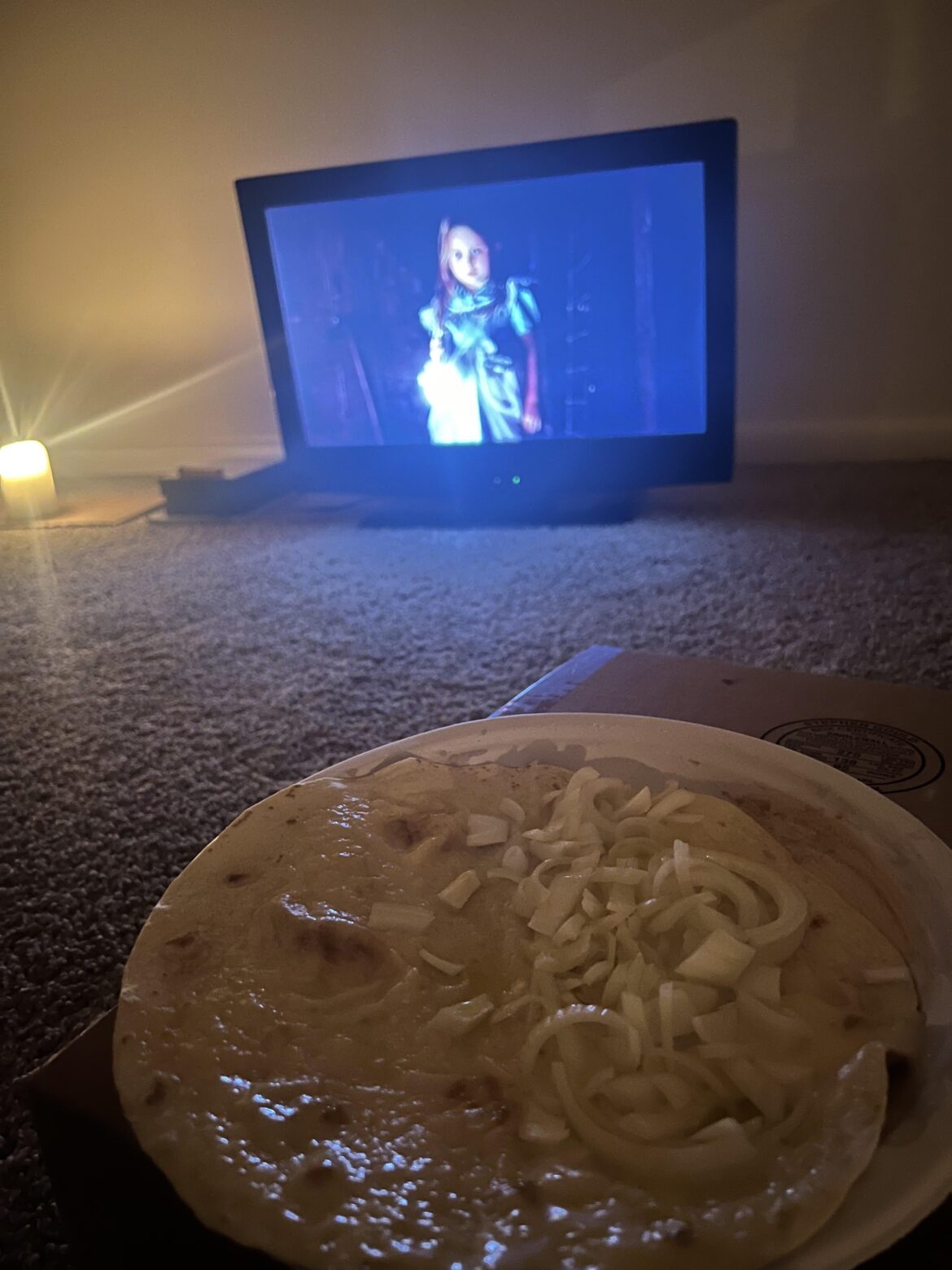 Caramelized Onion jack cheese Quesadilla with Onions