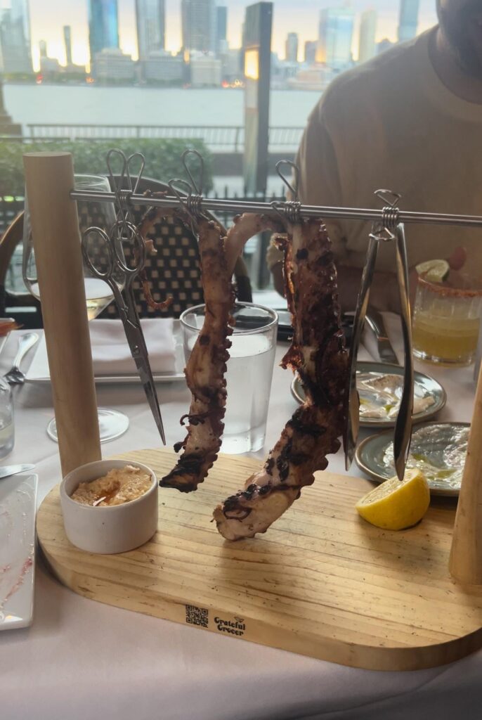 “Flying Octopus” with a side of…scissors.