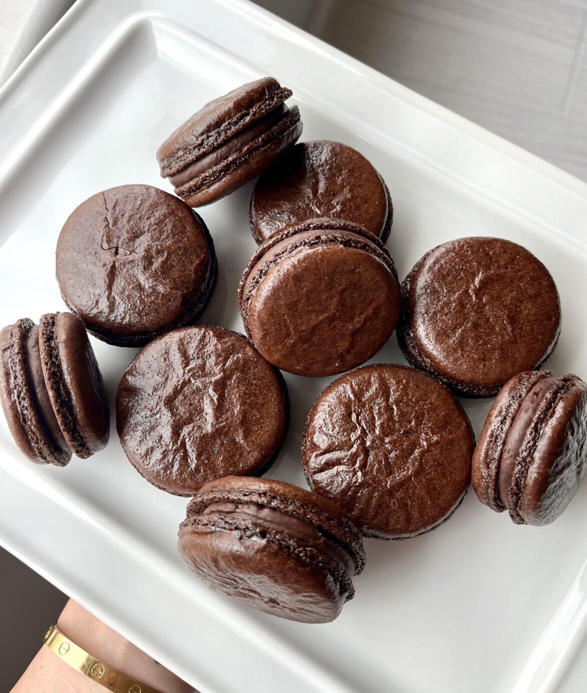 First Attempt At Macarons! First Attempt At Macarons!