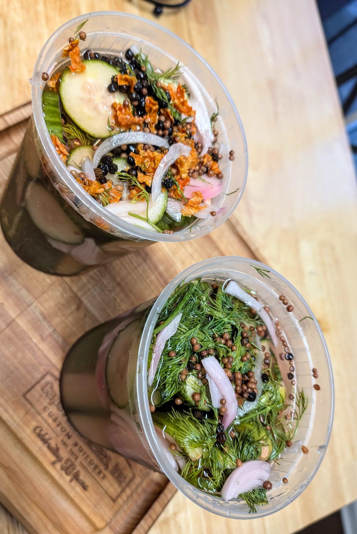 YOU GUYS! I stopped at a little road side shack and found Carolina reaper pickles that are 🔥🔥 af