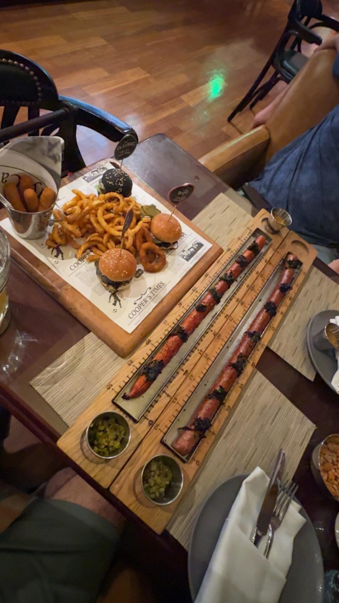 Tried out the meter long dog