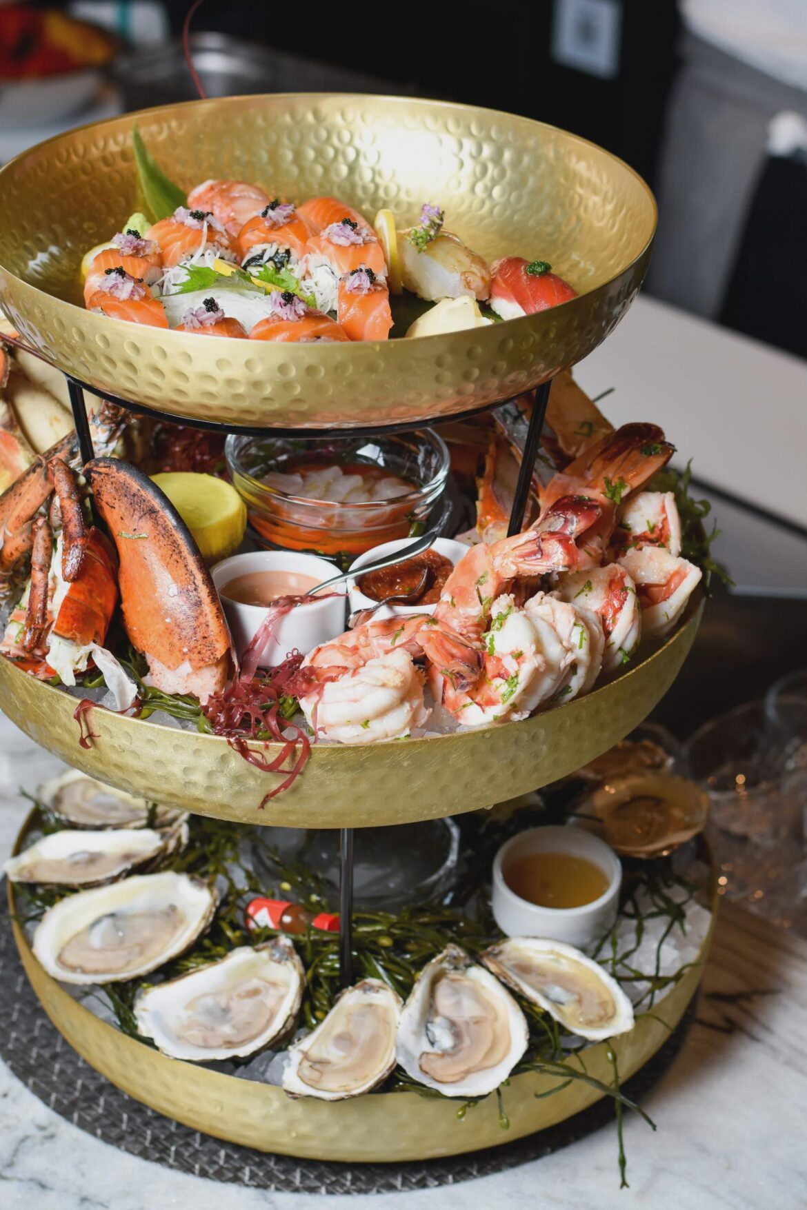 Do you guys like seafood charcuterie?