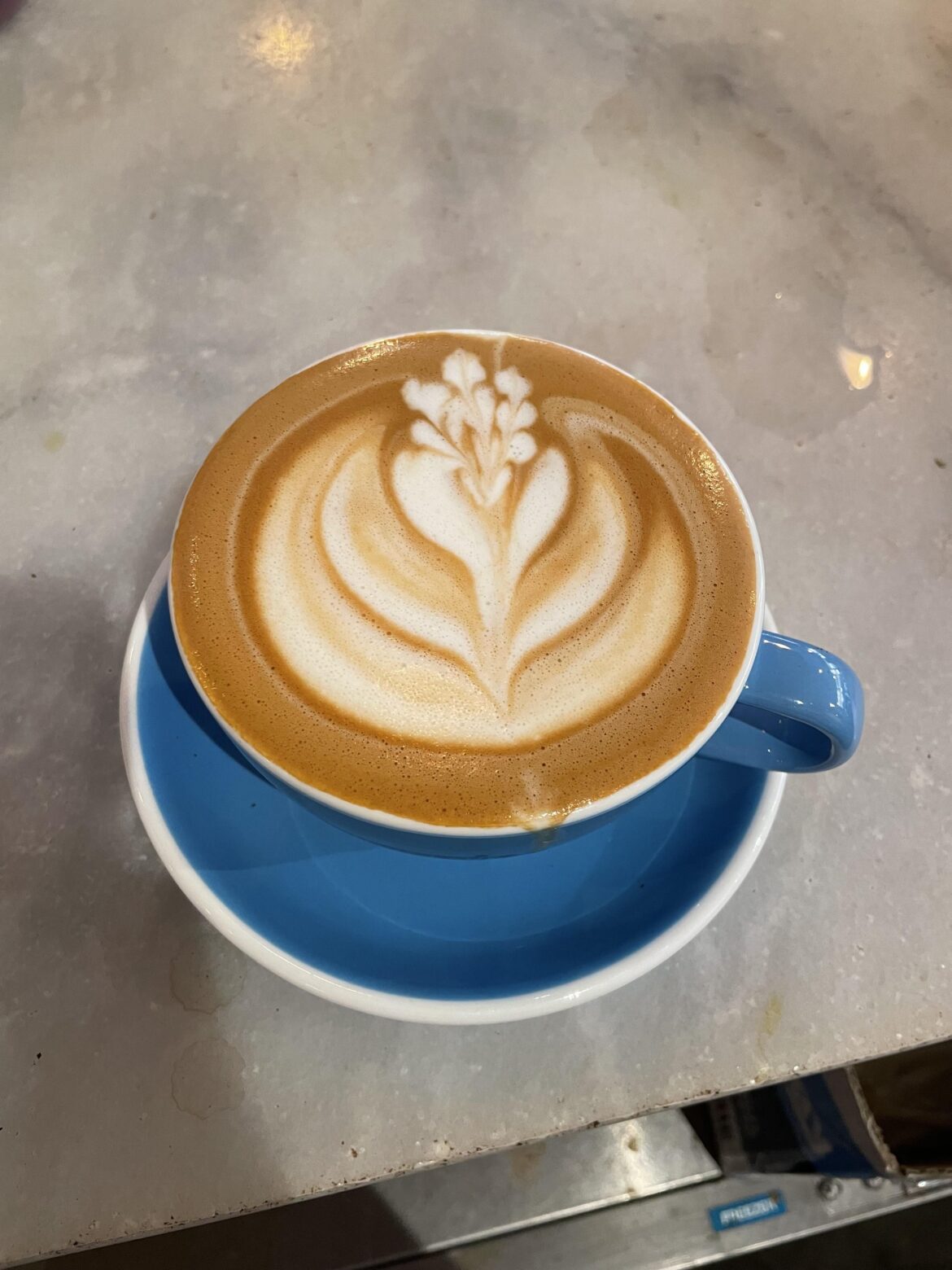 When you mess up your pour and have to improvise