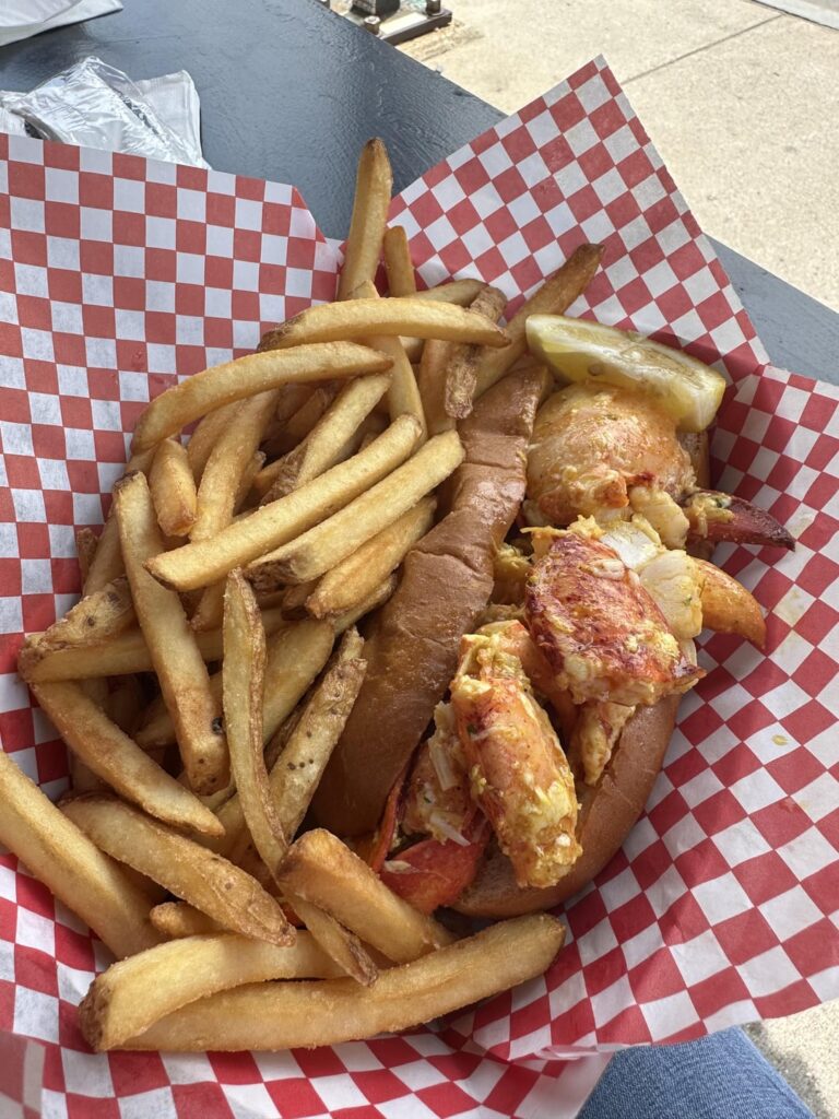 Lobster Rolls from New Hampshire Trip