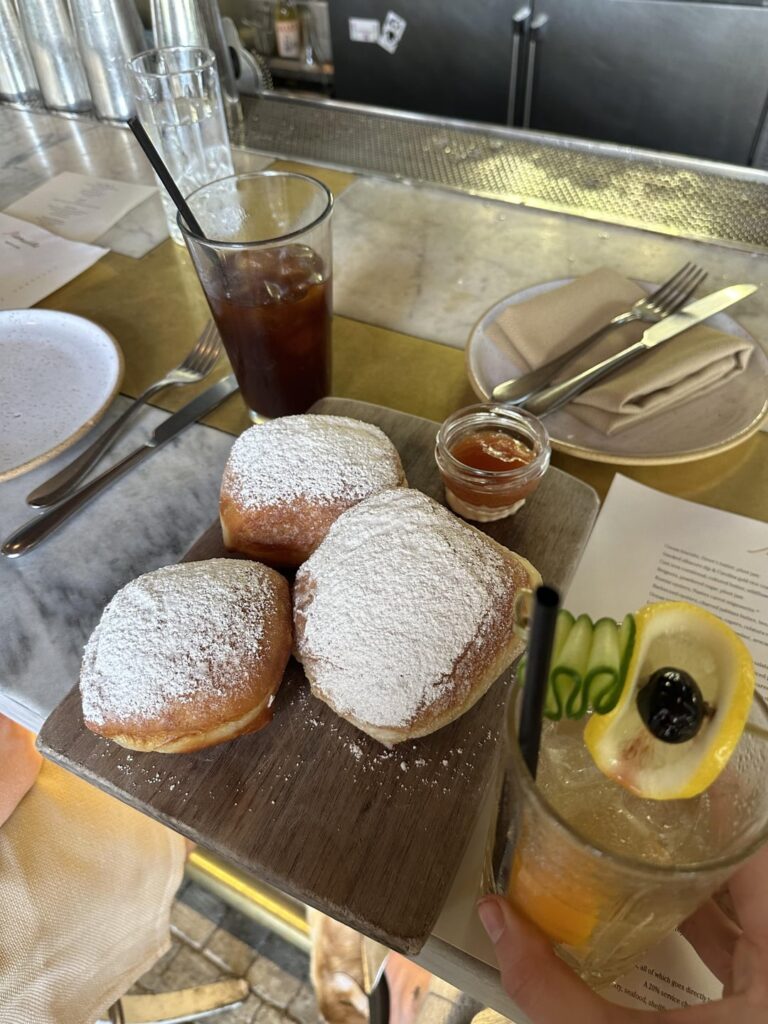 Manuela’s and girl and the goat