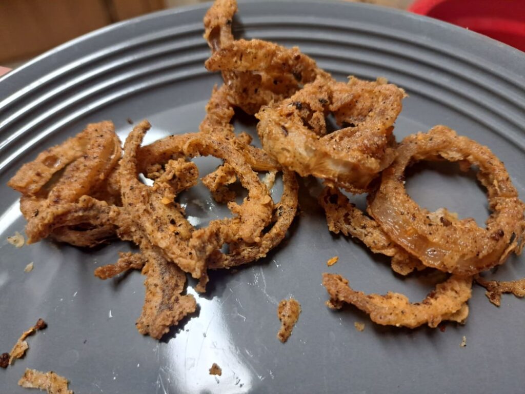 My wife, who hates onions, is always asking for fried onions now.