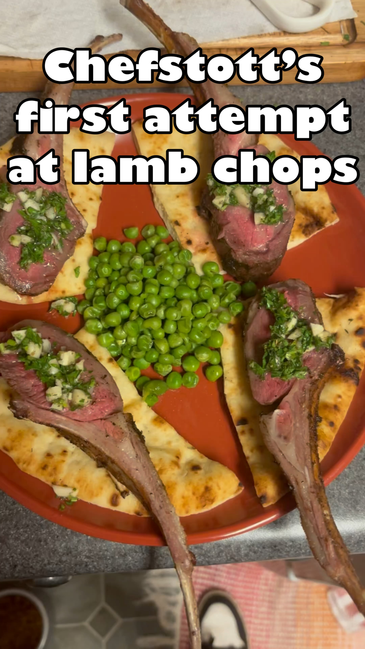 Sous Vide rack of lamb