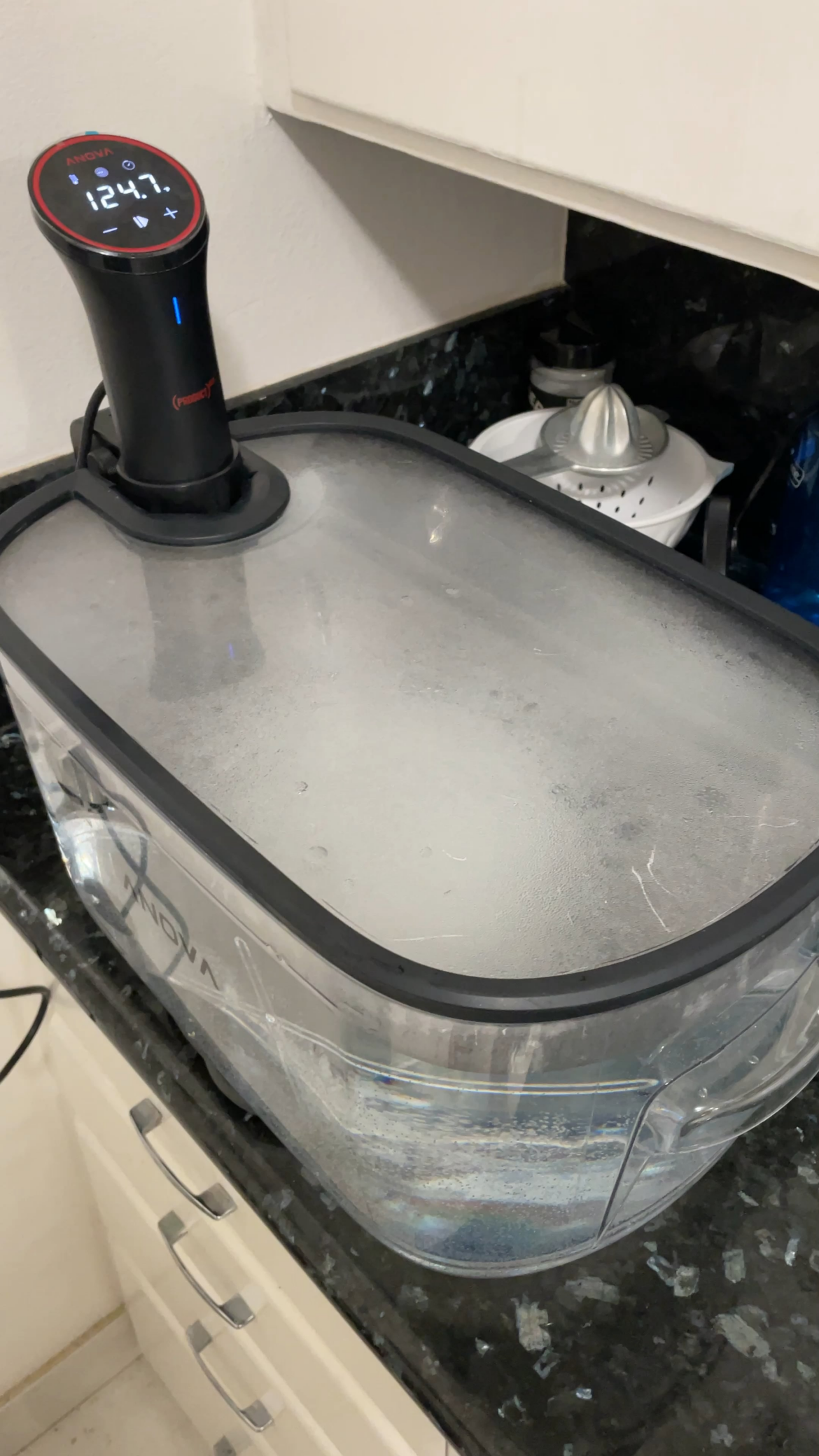 Anova started making loud noise?