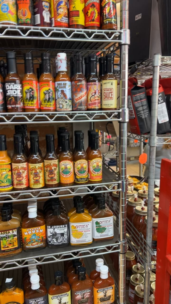 Hottest sauce I’ve ever had…Galena’mite Blasting Sauce. Hottest sauce I’ve ever had…Galena’mite Blasting Sauce.