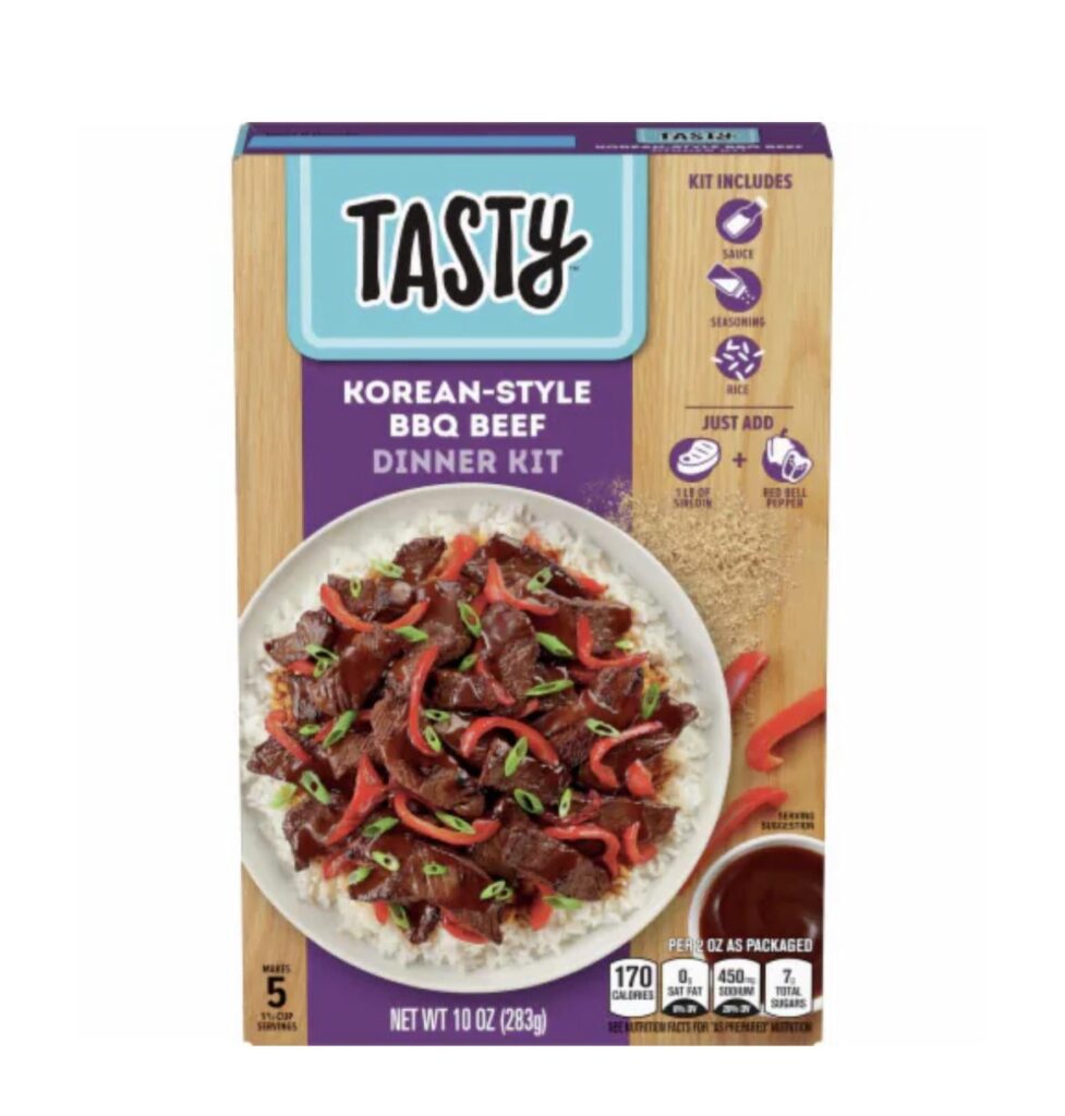Tasty Korean-Style Barbecue Beef Kit??
