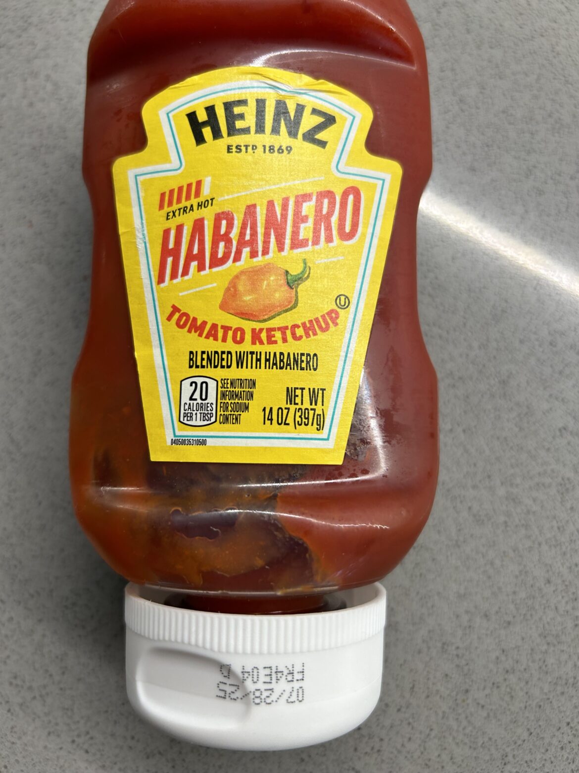 Habanero ketchup - don’t bother