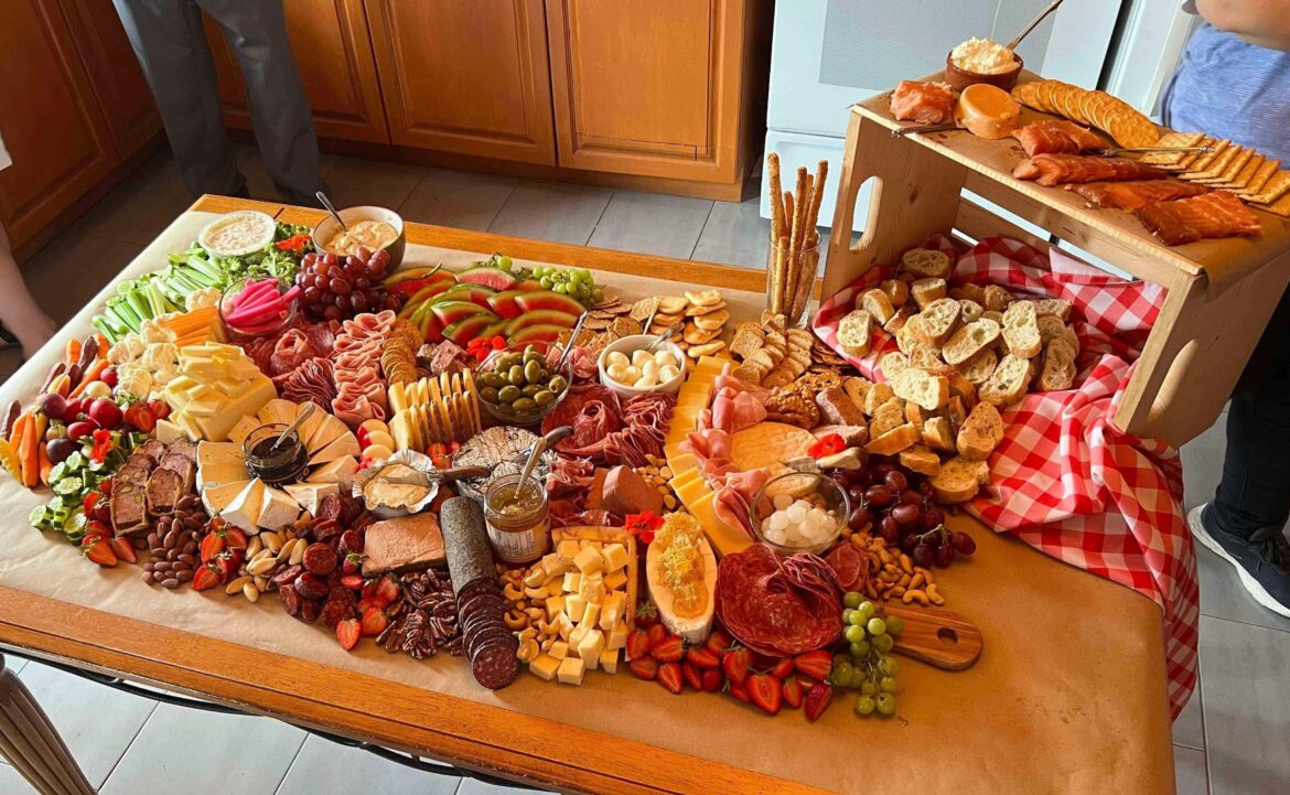 Grazing table I did for my brother’s wedding