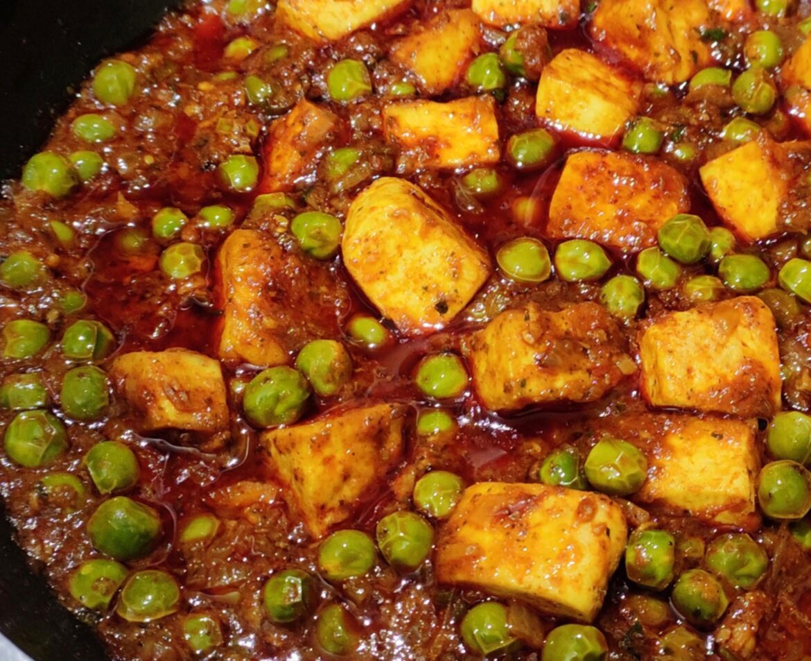 Matar paneer