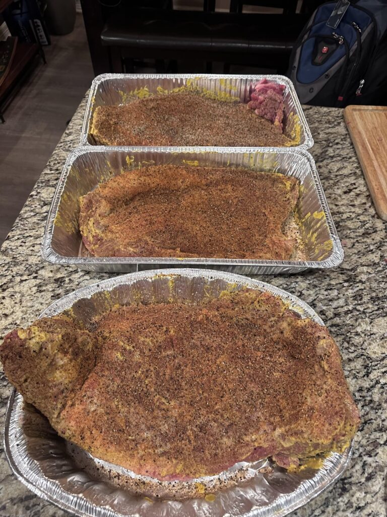 High school pre game football meal